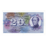 Billet, Suisse, 20 Franken, 1967, 1967-01-01, KM:46n, TTB - Suisse