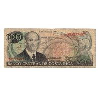 Billet, Costa Rica, 100 Colones, 1990, 1990-10-05, KM:254a, TB - Costa Rica