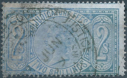 Great Britain-ENGLAND,Queen Victoria,1880-1900 Revenue Stamp Tax Fiscal,JUDICATURE FEES,2 Shillings,Used - Revenue Stamps