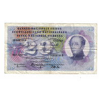 Billet, Suisse, 20 Franken, 1961, 1961-10-26, KM:46i, TB - Schweiz