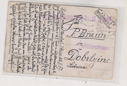 AUSTRIA  CZECH REPUBLIC WW I 1917 PRAG PRAHA Military Postcard - Lettres & Documents