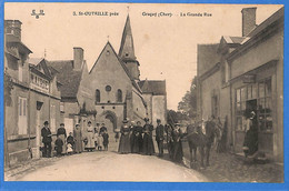 18 - Cher - Saint Outrille Près Gracay - La Grande Rue (N11743) - Altri & Non Classificati