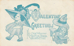 Valentine Greetings  No One Wants Me For Their Valentine - Saint-Valentin