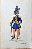 Imagerie D'Épinal / Militaria, Tambour-Major De Voltigeurs. - Uniformes