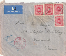Air Mail Cover British Forces In Egypt Small Army Post To England, 1-5-1940 Censor Nr. 26, MPO E602 - Covers & Documents