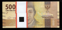 Lot 100 Pcs 1 Bundle Indonesia 5000 5,000 Rupiah Random Year UNC - Indonésie