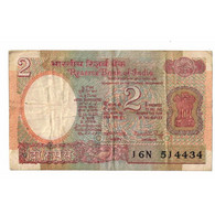 Billet, Inde, 2 Rupees, 1984-1985, KM:79f, TB - Inde