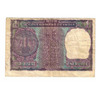 Billet, Inde, 1 Rupee, 1972, KM:77j, NEUF - Inde