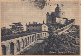 CARTOLINA  BOLOGNA,EMILIA ROMAGNA,SANTUARIO DI S.LUCA-STORIA,CULTURA,MEMORIA,BELLA ITALIA,BOLLO STACCATO,VIAGGIATA 1955 - Faenza