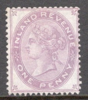 GB 1867 Queen Victoria Inland Revenue Cinderella Stamp. - Werbemarken, Vignetten