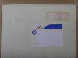18862- Suisse Lettre Vers La France Affranchie Avec Timbre Distributeur 2,5 CHF, Oblitérée De Anglikon Le 5/01/1990 - Automatic Stamps