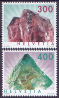 SWITZERLAND - HELVETIA - MINERALES - GEOLOGY - **MNH - 2003 - Minéraux