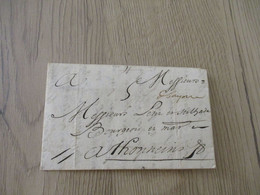 Collection Basses Pyrénées LETTRE France Précurseur XVIIIème De Bayonne Manuscrite 25/4/1703 - 1701-1800: Vorläufer XVIII