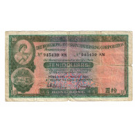 Billet, Hong Kong, 10 Dollars, 1966, 1966-08-01, KM:182e, B - Hongkong