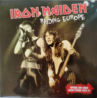 Iron Maiden Raiding Europe VINILE LP Etched 300 Copie - Ediciones Limitadas