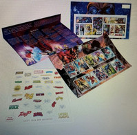 Great Britain 2019 Presentation Pack Marvel Comics Animation Spiderman Iron Man Hulk Superhero Art Film Cinema UK Stamps - Presentation Packs