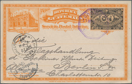 Guatemala: 1890/1960 (ca.), Assortment Of Apprx. 117 Covers/cards, Thereof Apprx - Guatemala