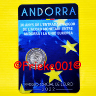 Andorra - 2 Euro 2022 Comm In Blister.(Europese Unie) - Andorra