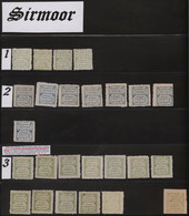 Sirmoor: 1878/1899: Collection Of About 830 Stamps, Mint And Used, Including Mul - Sirmur