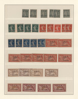 Syria: 1919/1957, Sophisticated Mainly Mint And Also Some Used Balance In A Lind - Syria