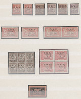 Syria - Postage Dues: 1920/1931, Specialised Mint Balance Of Apprx. 190 Stamps, - Syria