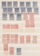 Syria: 1945/1956, Balance Of Apprx. 230 Stamps, Mainly The Listed Surcharges In - Syria