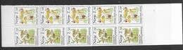 1987 MNH Norway, Booklet, Mi 969-70, Lower Margin Imperforate - Postzegelboekjes