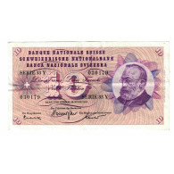 Billet, Suisse, 10 Franken, 1963, 1963-03-28, KM:45h, TTB - Schweiz