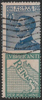 162 Regno D'Italia Publicitari  1924-25 - 25 C. Reinach N. 7. Cat. € 150,00. SPL - Reclame