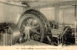 LE TEIL USINES DE LAFARGE STATION ELECTRIQUE VUE INTERIEURE 1914 - Le Teil