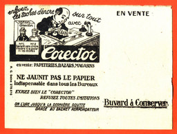 BUVARD ANCIEN " CORECTOR EFFACEUR D'ENCRE " - Papeterie