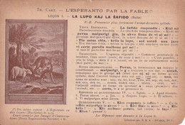 ESPERANTO(FABLES DE LA FONTAINE) - Esperanto