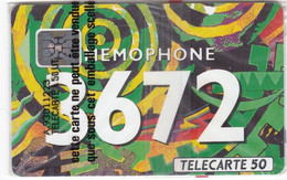 F295a-36.72 Blanc MEMOPHONE SPIRALE N° Rouge Neuve Sous Blister-50u-SC4-10/92 - 1992
