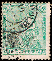 Valladolid - Edi O 133 - Mat Rombo Puntos + Fech. Tp.II "Valladolid" - Used Stamps