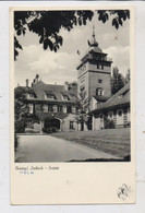 5060 BERGISCH GLADBACH - SAND - LERBACH, Haus Lerbach, Belgische Beflaggung, 1953, Belgische Militärpost - Bergisch Gladbach