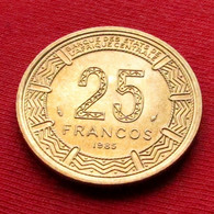 Equatorial Guinea 25 Francs 1985 Unc - Guinea Equatoriale