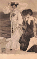 MUSEES - S08458 - Salon 1905 - Dupuy - A La Mer - Portraits - Femmes Se Promenant Portant De Belles Toilettes - L1 - Musei