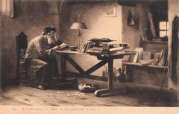 MUSEES - S08459 - Salon 1905 - Ralli - Un Séphardin - Homme Assis Lisant Un Livre - L1 - Musées