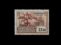 PORTUGAL PORTE FRANCO - 1928 ERROR UP SIDE DOWN SURCHARGED MNH (PLB#01-99) - Neufs