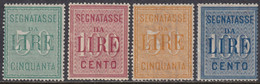 Segnatasse Cifre Grandi Le 2 Serie Complete Sass S.2301+2305 MNH** Cv 2750 - Segnatasse