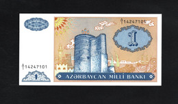 Azerbaijan, 1 Manat, 1993 ND Issue - Azerbaïdjan