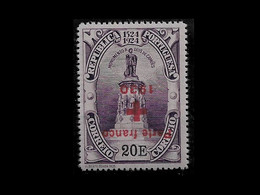 PORTUGAL PORTE FRANCO - 1930 ERROR UPSIDE DOWN SURCHARGED MNH (PLB#01-108) - Nuovi