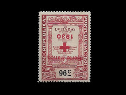 PORTUGAL PORTE FRANCO - 1930 ERROR UPSIDE DOWN SURCHARGED MNH (PLB#01-110) - Unused Stamps