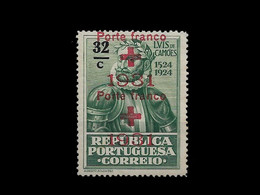 PORTUGAL PORTE FRANCO - 1931 ERROR DOUBLE SURCHARGED MNH (PLB#01-114) - Unused Stamps