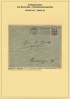 Deutsches Reich - Stempel: 1902/1923, POSTAUTOMATION, Interessante Sammlung Brie - Marcofilie - EMA (Print Machine)