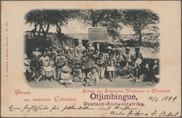 Deutsch-Südwestafrika: 1898/1913, Vielseitige Sammlung Von 41 Gebrauchten Ansich - Kolonie: Duits Zuidwest-Afrika