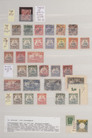 Deutsche Kolonien - Togo: 1897/1912, Kleine Sammlungspartie Mit U.a. MiNr. 1/6 G - Kolonie: Togo
