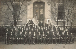 Bourg En Bresse * Carte Photo * Les Conscrits De La Classe 1912 ? Groupe D'hommes - Altri & Non Classificati