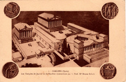 BAALBER (Syrie) - Les Temples De Jupiter Et De Bacchus Recconstitués - Syria