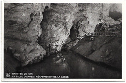 L120D975 - Grottes De Han - La Salle D'Armes - Réapparition De La Lesse - Rochefort